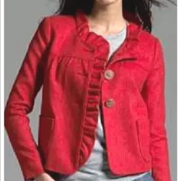 J.Crew Fiona Herringbone Tweed Cropped Wool Jacket